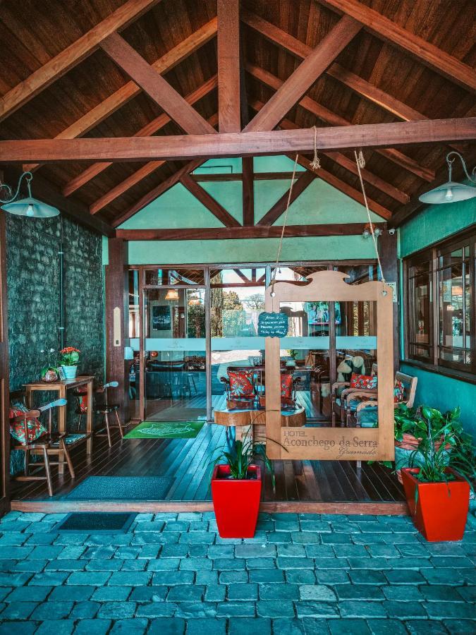 Hotel Aconchego Da Serra Грамаду Экстерьер фото